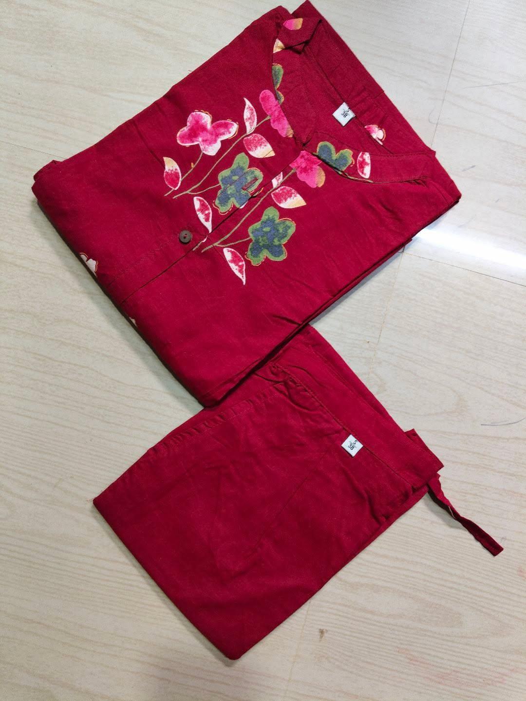 A  Line Cotton Kurti  AL57