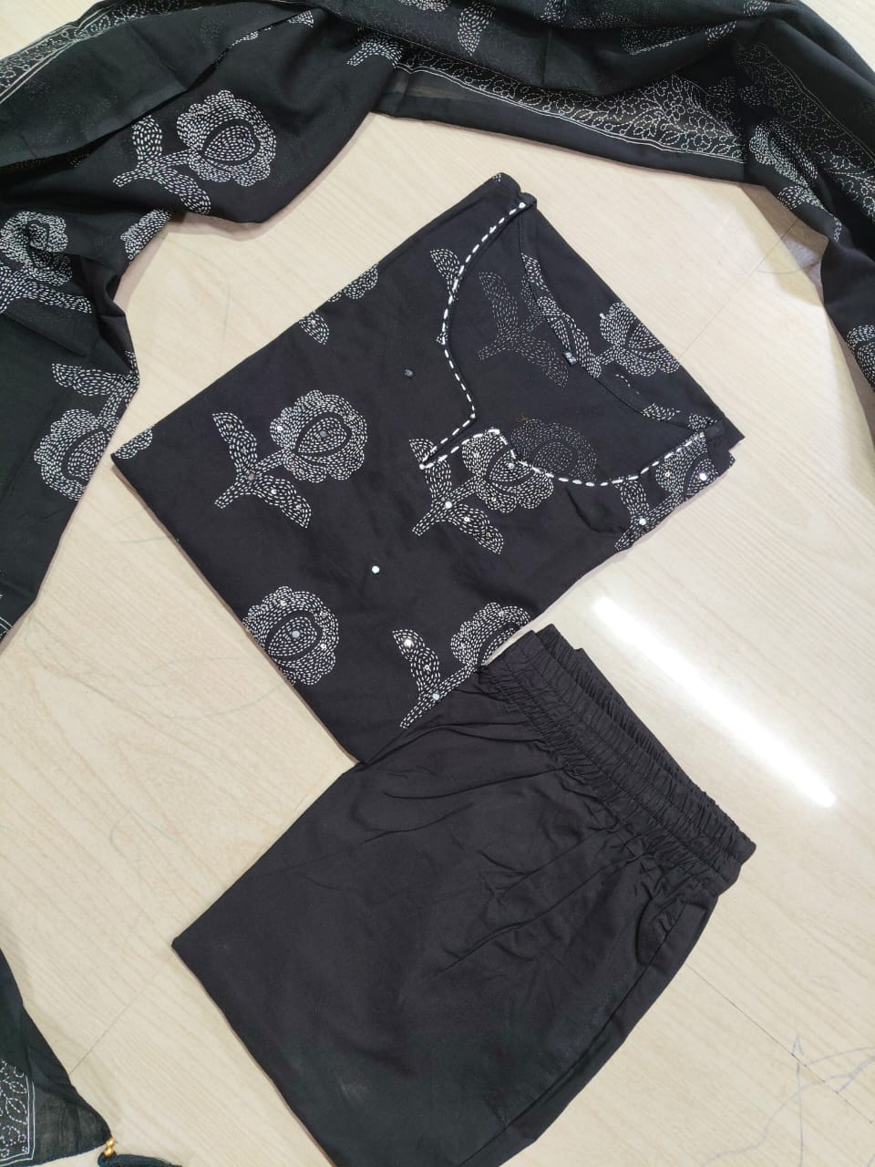 Budgeted Cotton 3 Piece Set - BC57