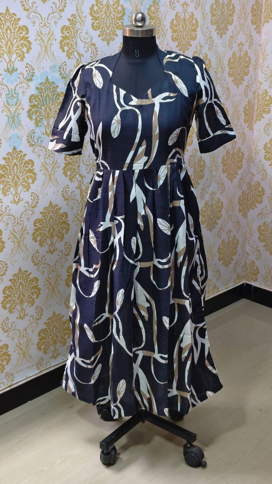 Cotton Floral  Maxi CFF159