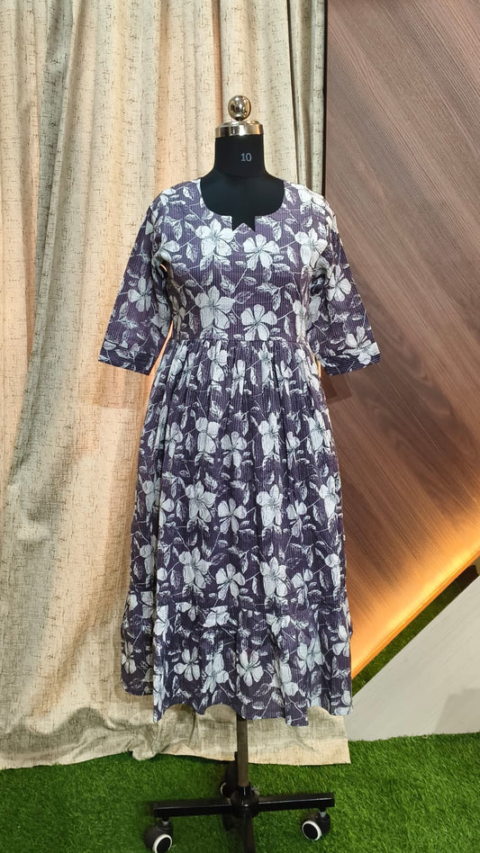Cotton Kantha Frocks  CKF05
