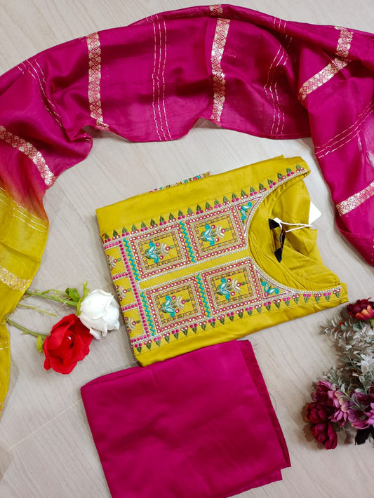 Visithra Silk Duppata Sets - VDS 06