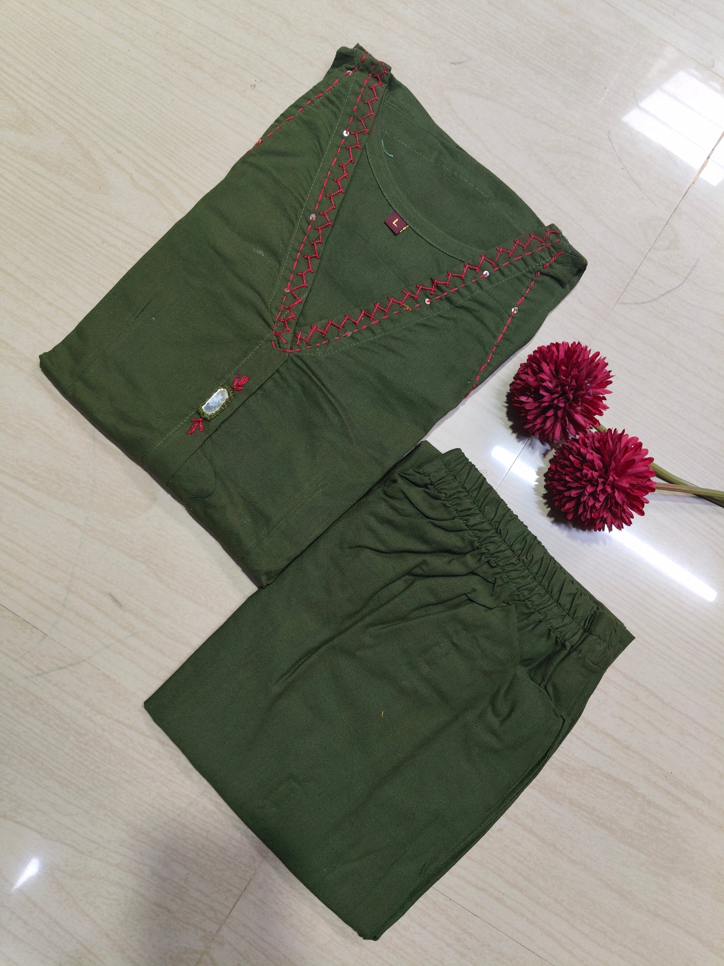 Cotton Co-ord Sets ( Sleeveless )  NSC05