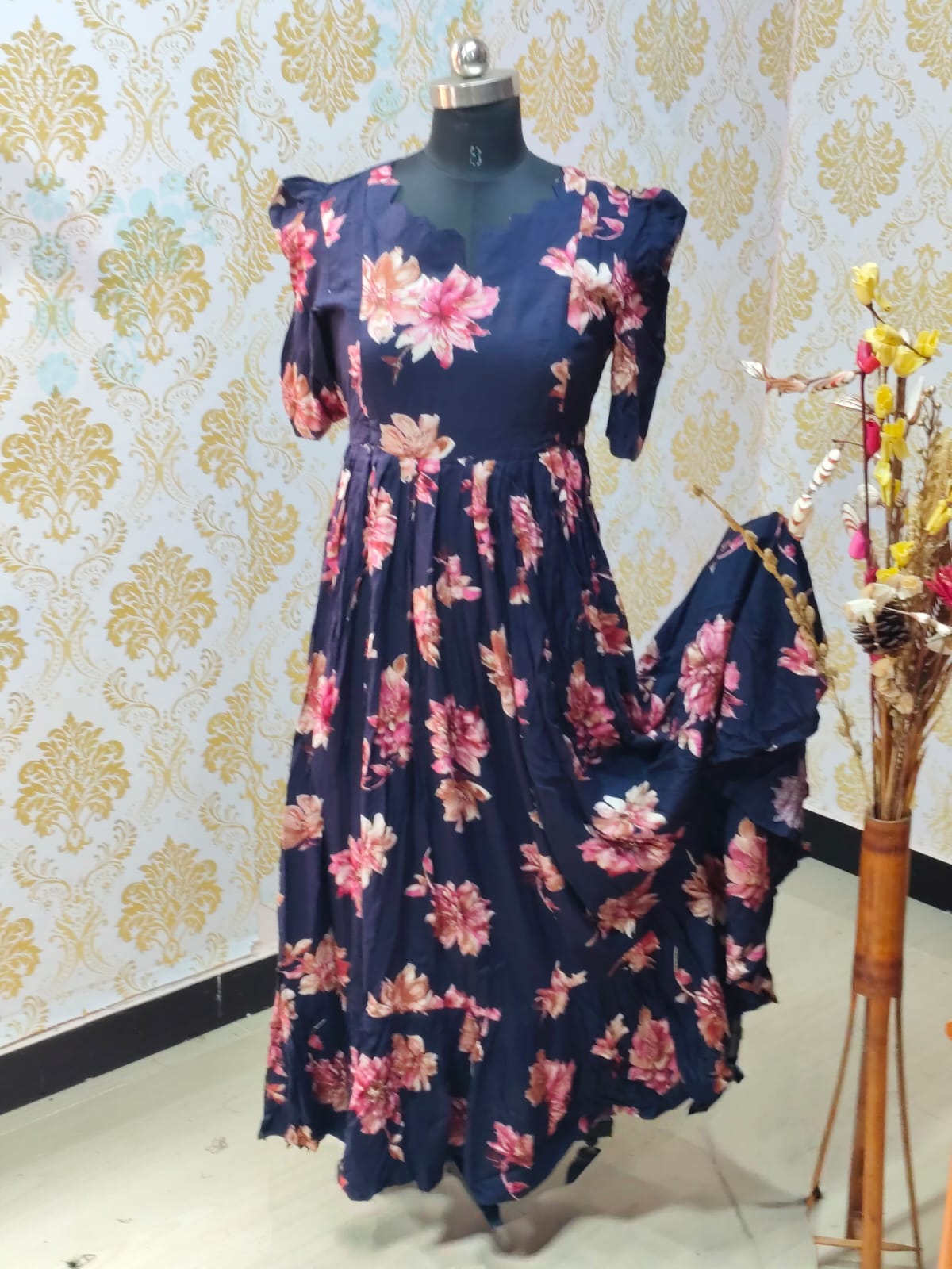 Premium Rayon Feeding Frock  IFF60