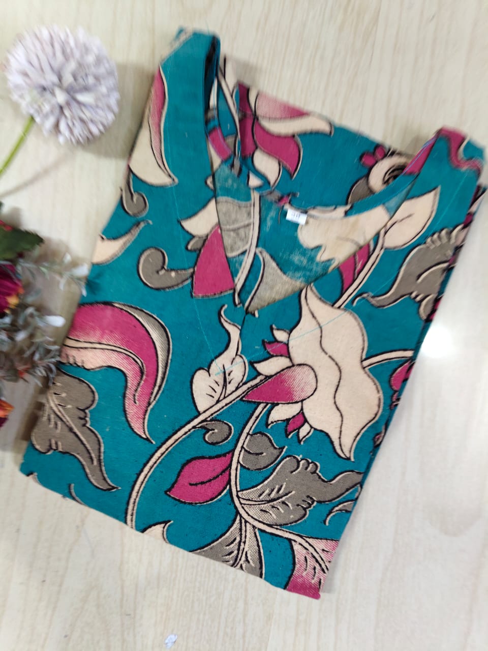Kalamkari Kurtis KK61
