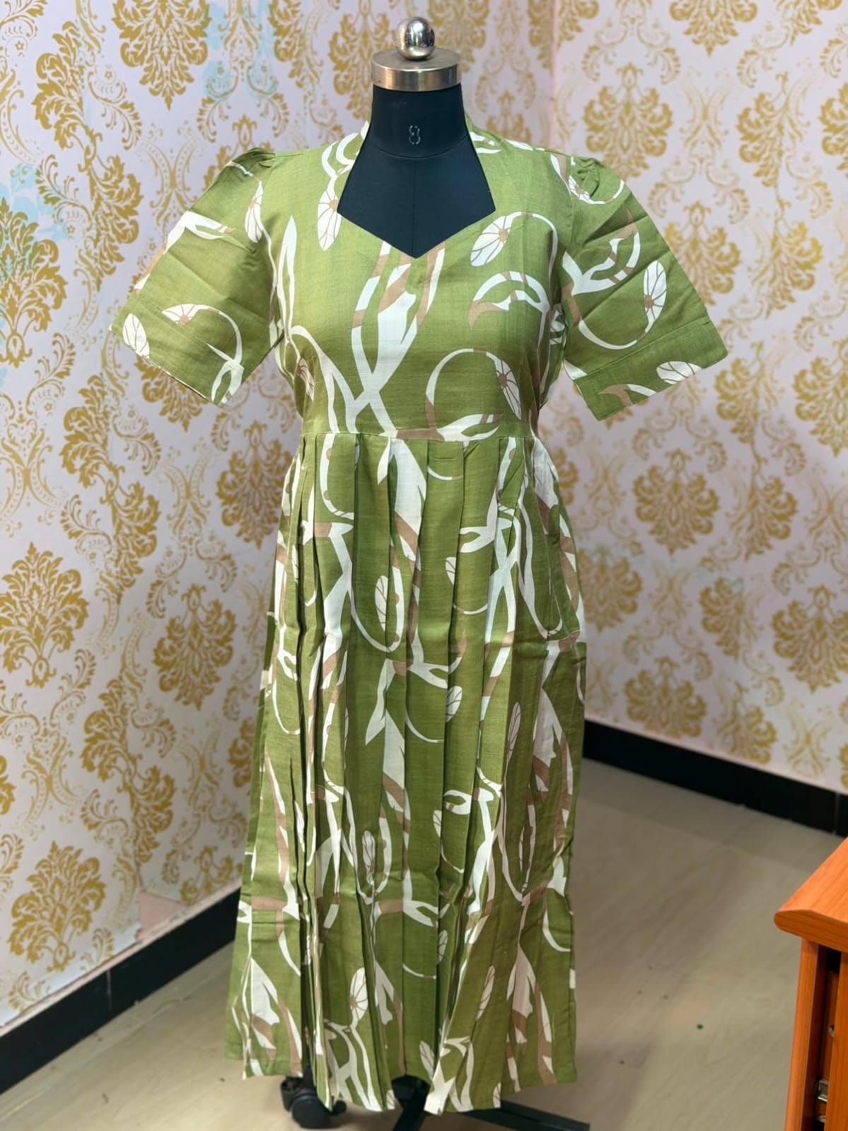 Cotton Floral  Maxi CFF162