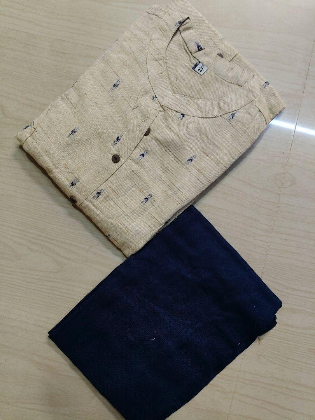 A  Line Cotton Kurti  AL63