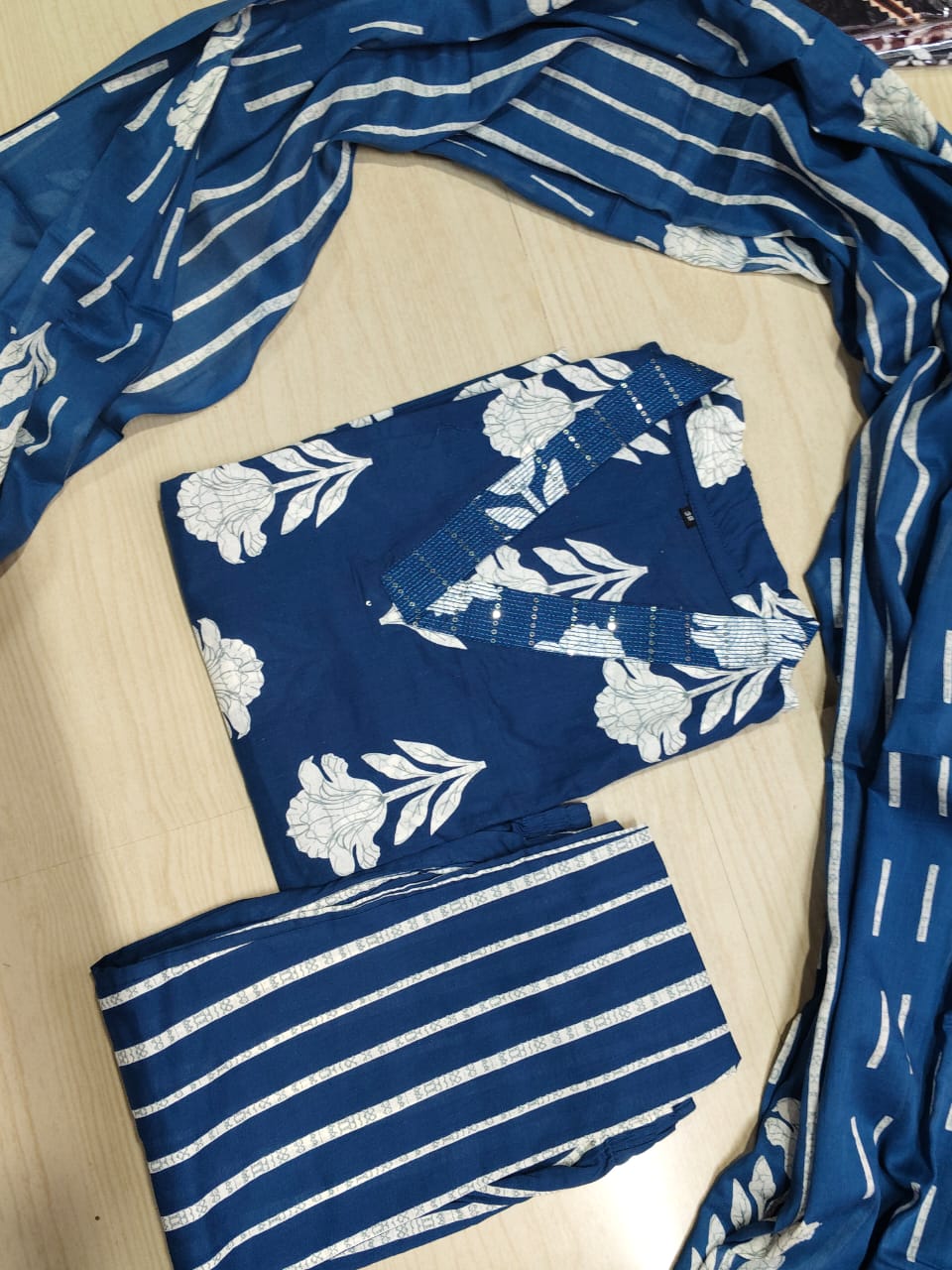 Budgeted Cotton 3 Piece Set - BC64