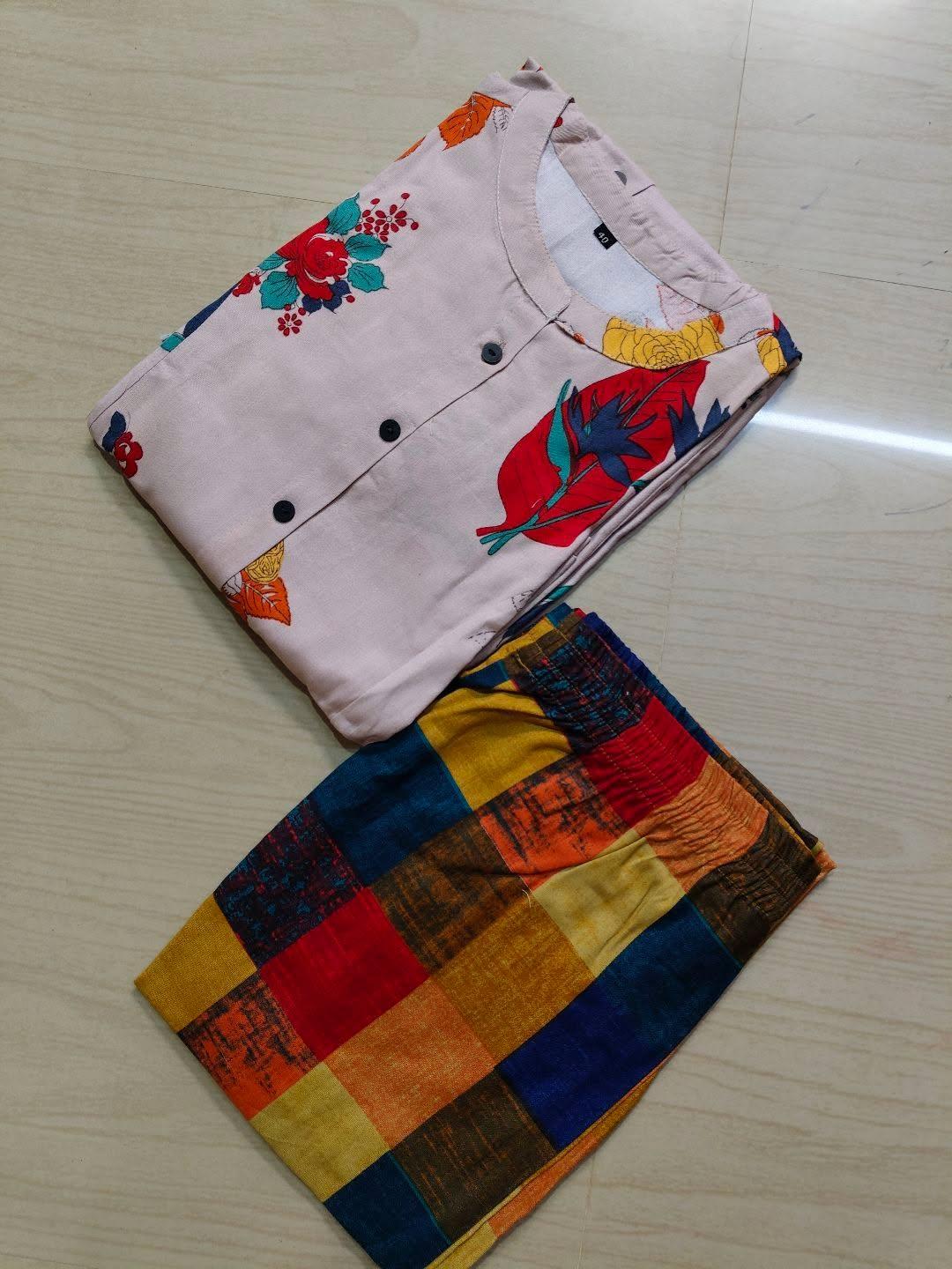 A  Line Cotton Kurti  AL65