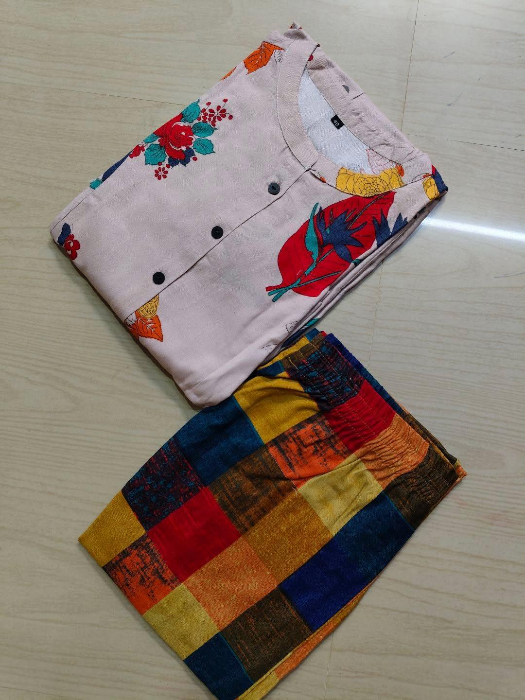 A  Line Cotton Kurti  AL65