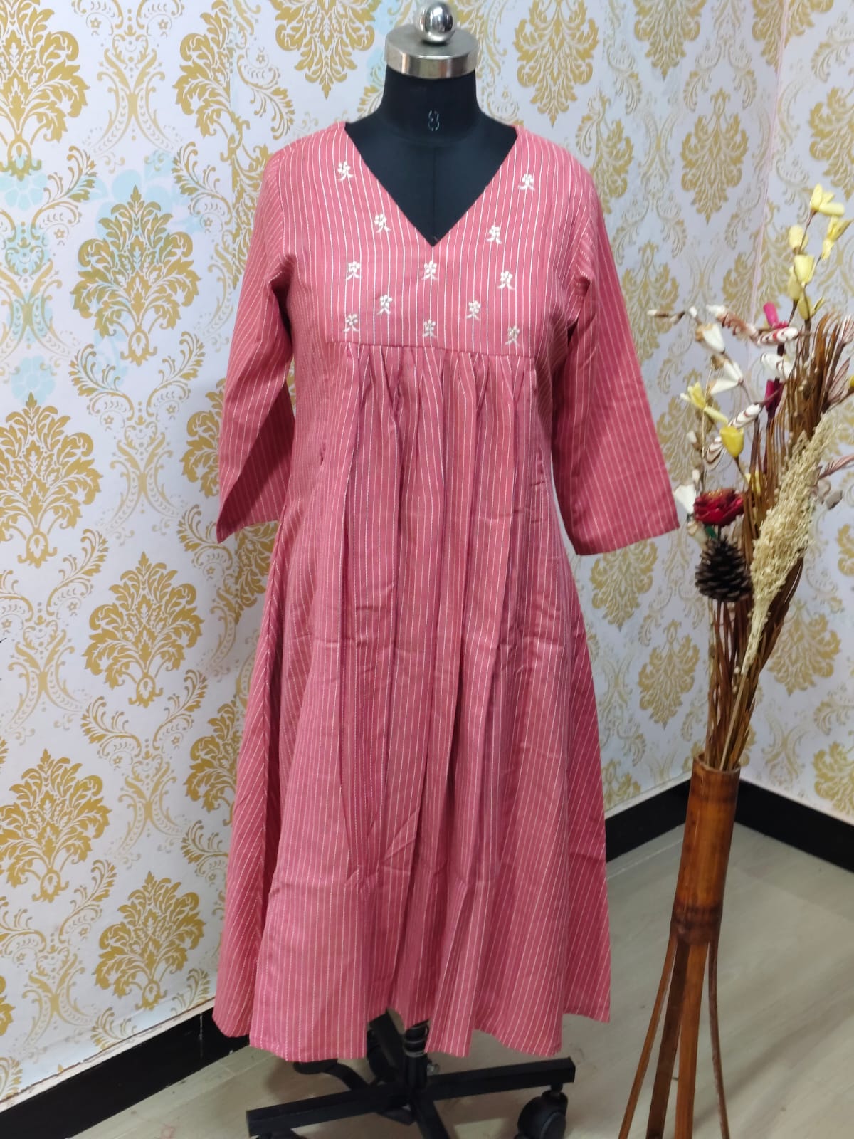 Cotton Feeding Frock  IFF65