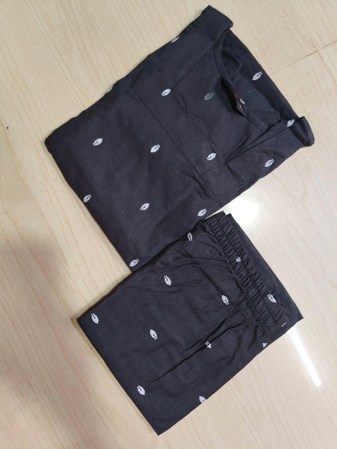 V neck Kurthi with Pant  ALN65