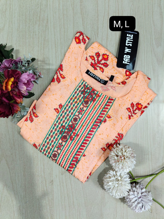 Fab and Style Kurtis FS66