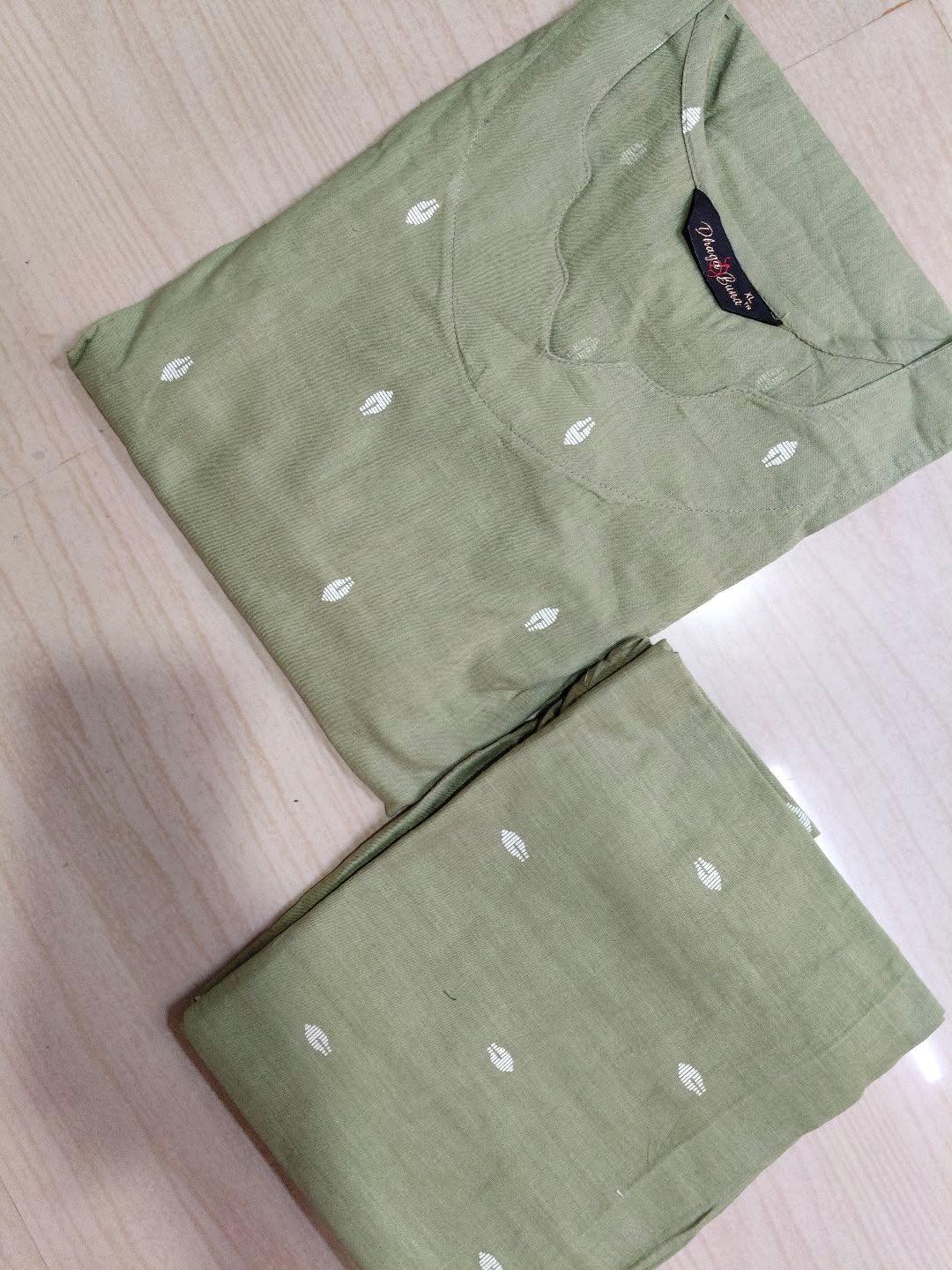 V neck Kurthi with Pant  ALN67