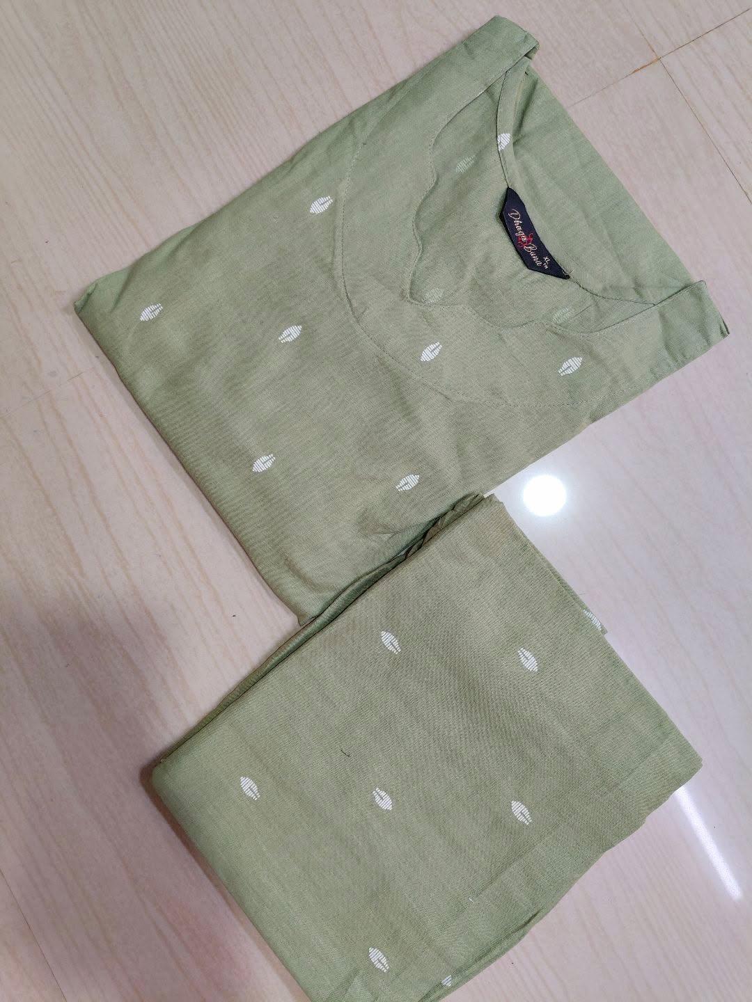 V neck Kurthi with Pant  ALN67
