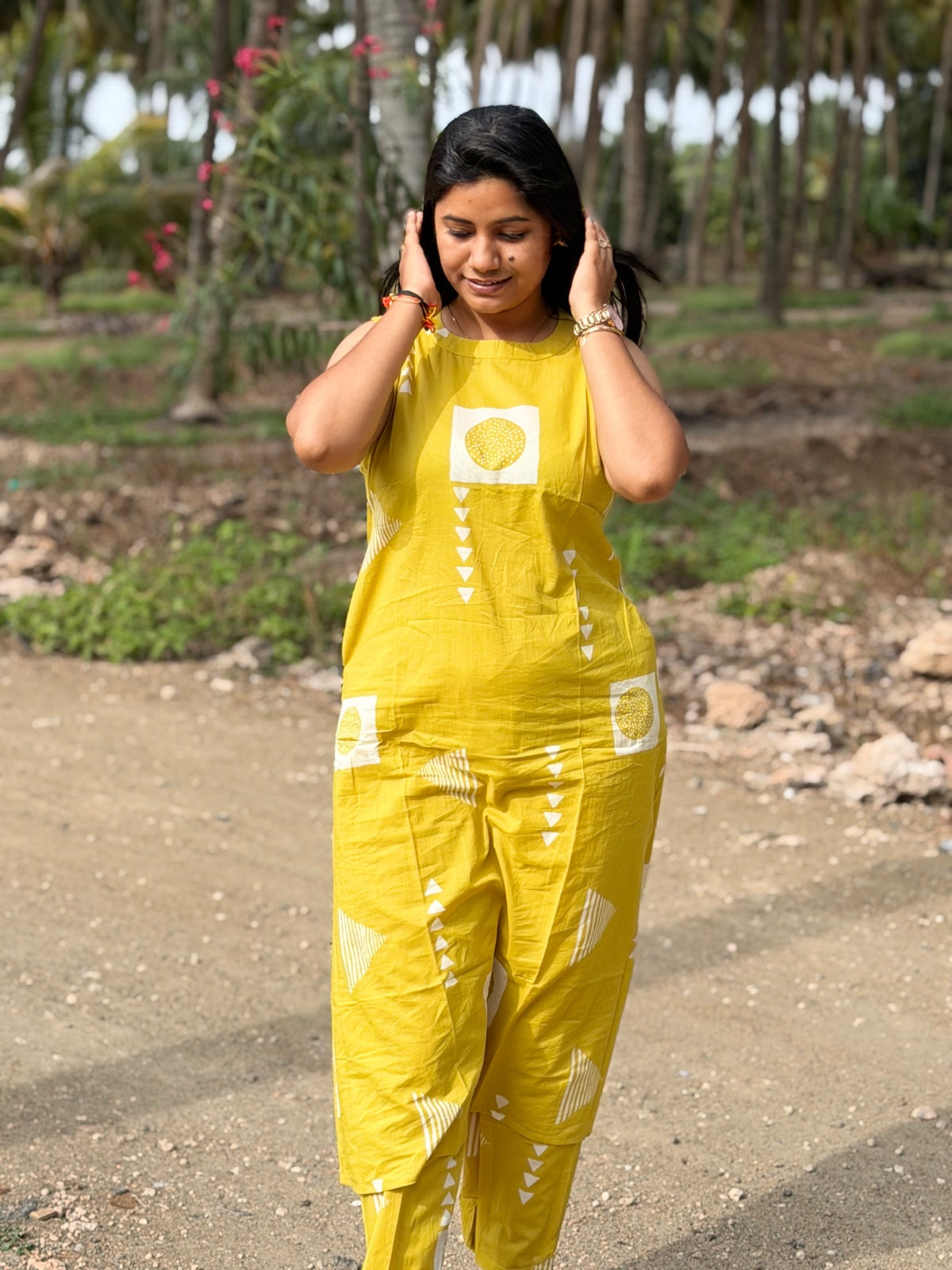 Premium Cotton A Line Kurti  VP67 (Sleeve Attached Inside)