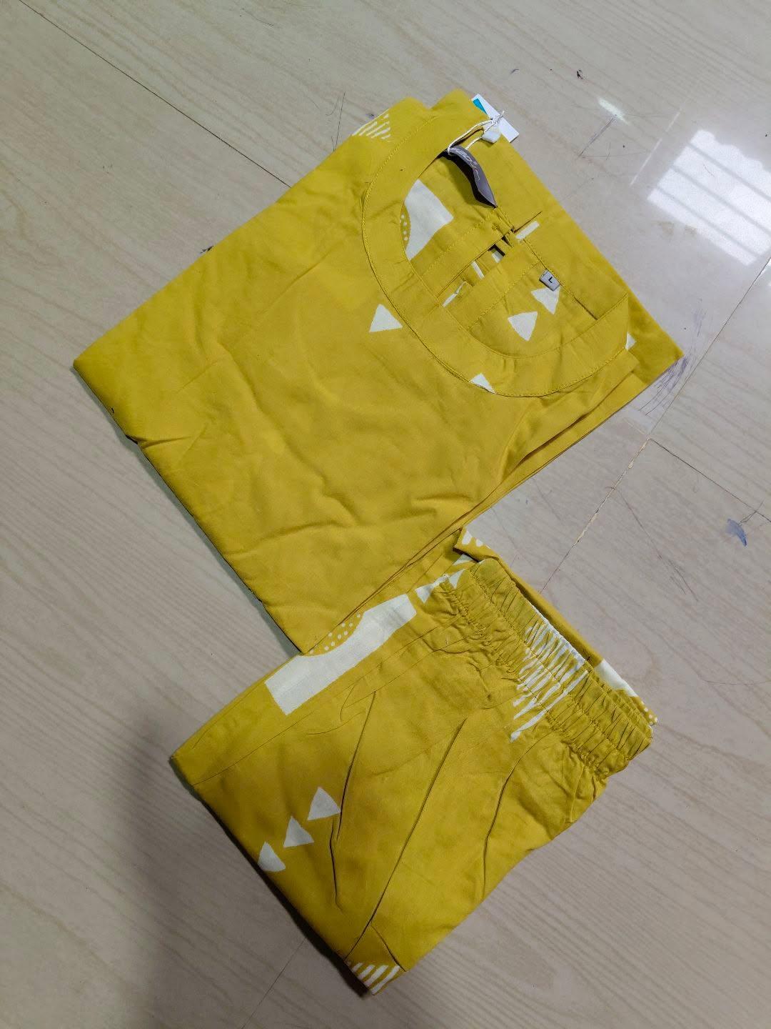 Premium Cotton A Line Kurti  VP67 (Sleeve Attached Inside)