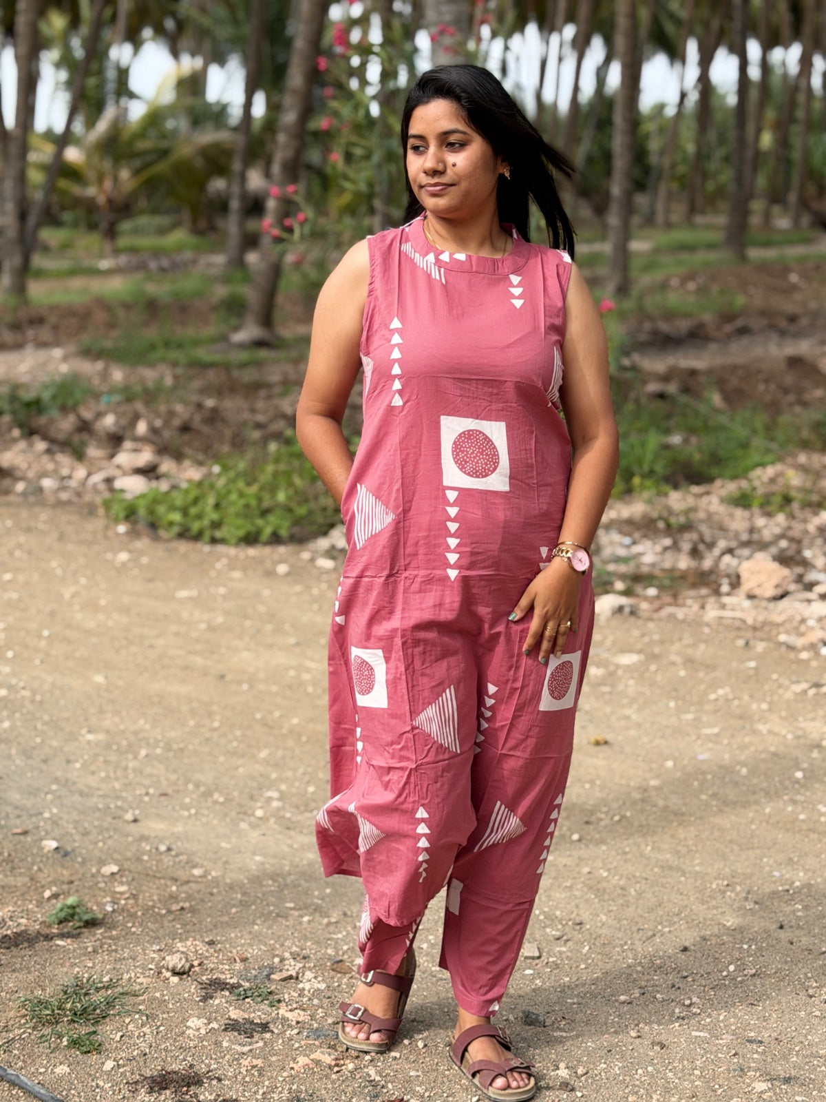 Premium Cotton A Line Kurti  VP68 (Sleeve Attached Inside)