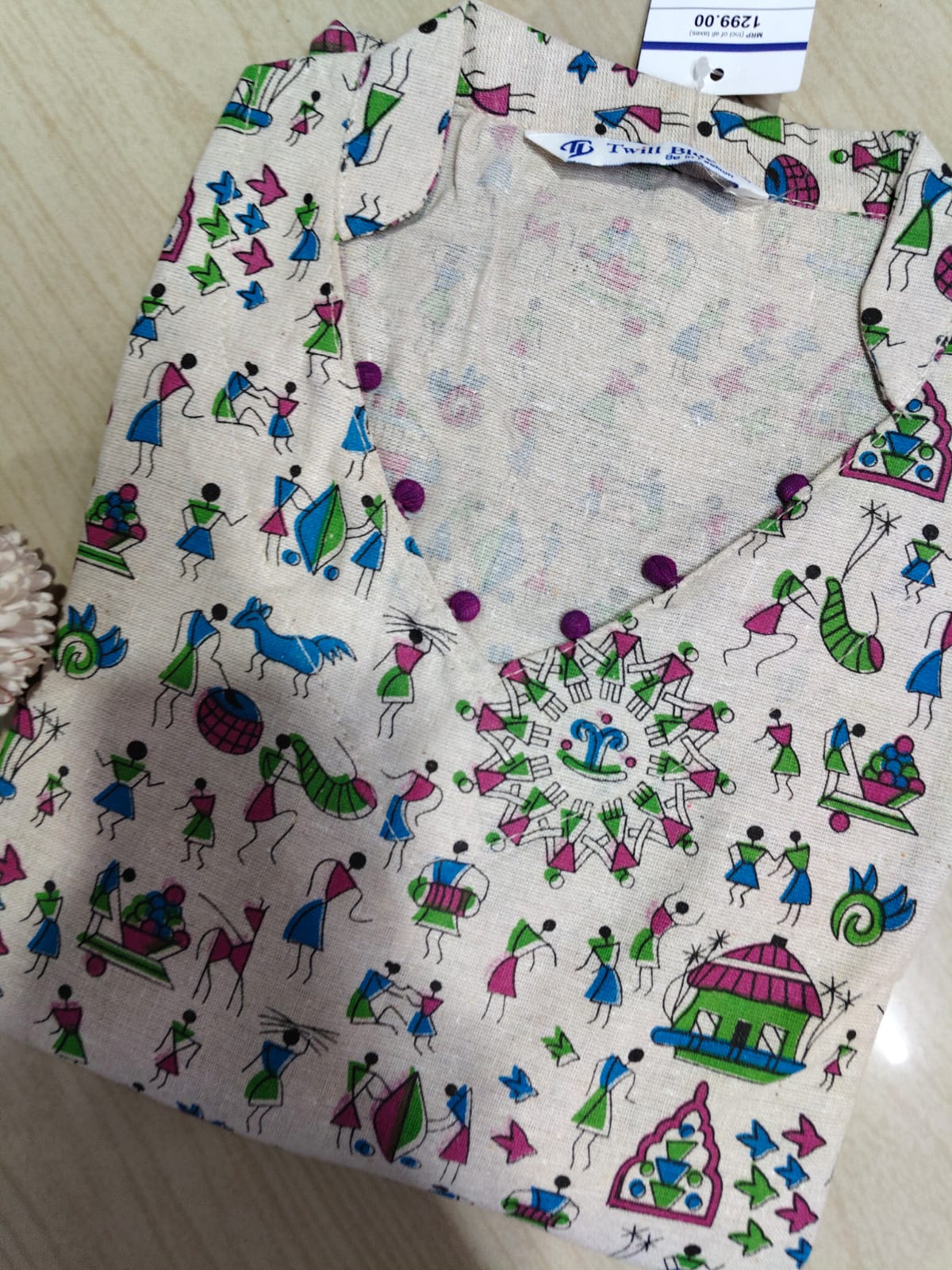 Kalamkari Kurtis KK68