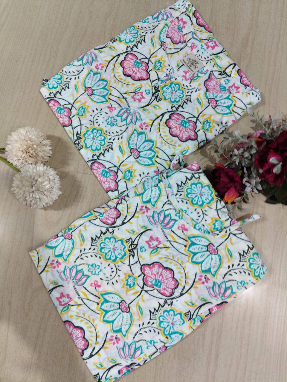 Cotton Co-ord Sets ( night suits )  NSC68