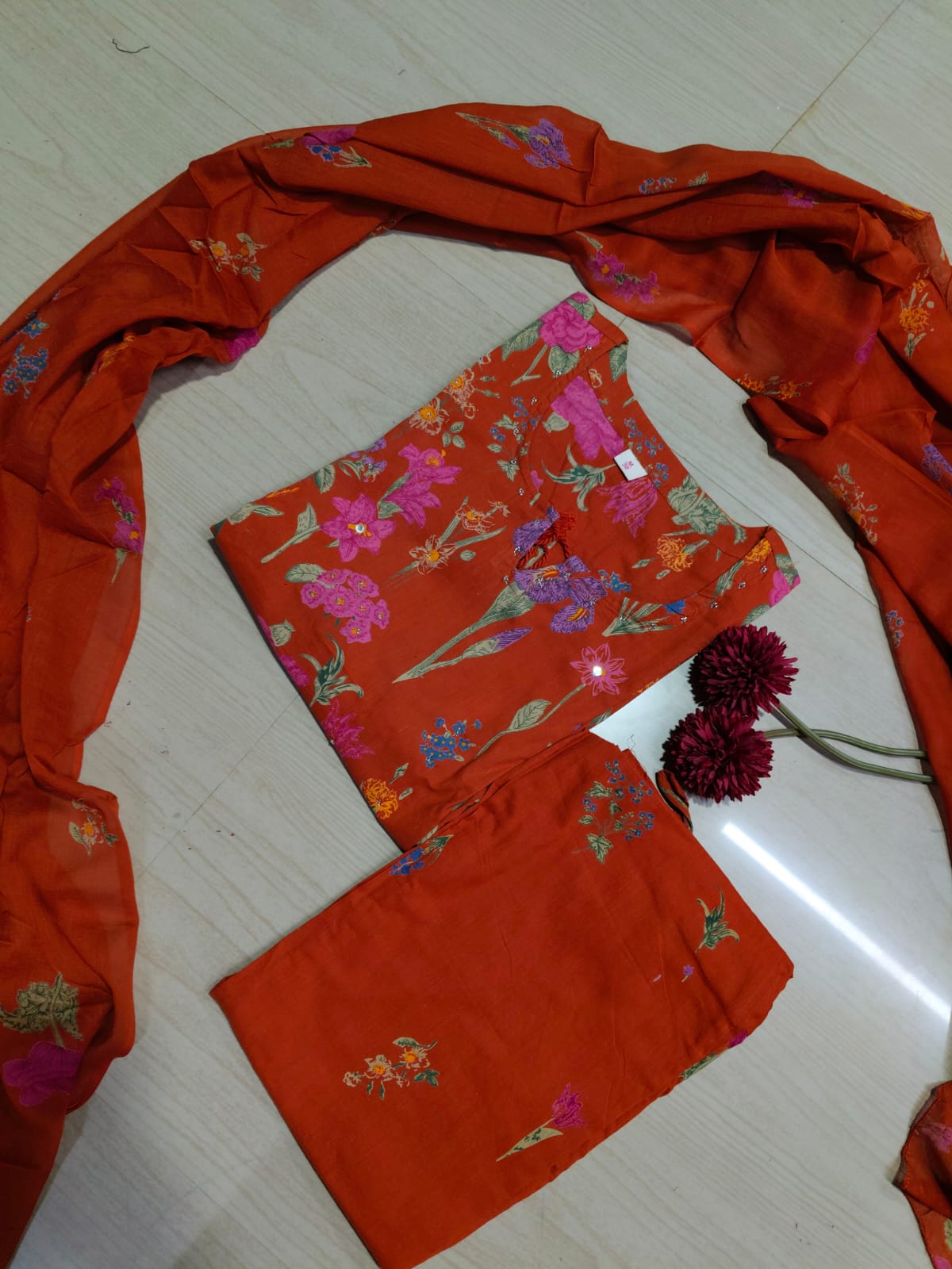 Budgeted Cotton 3 Piece Set - BC68