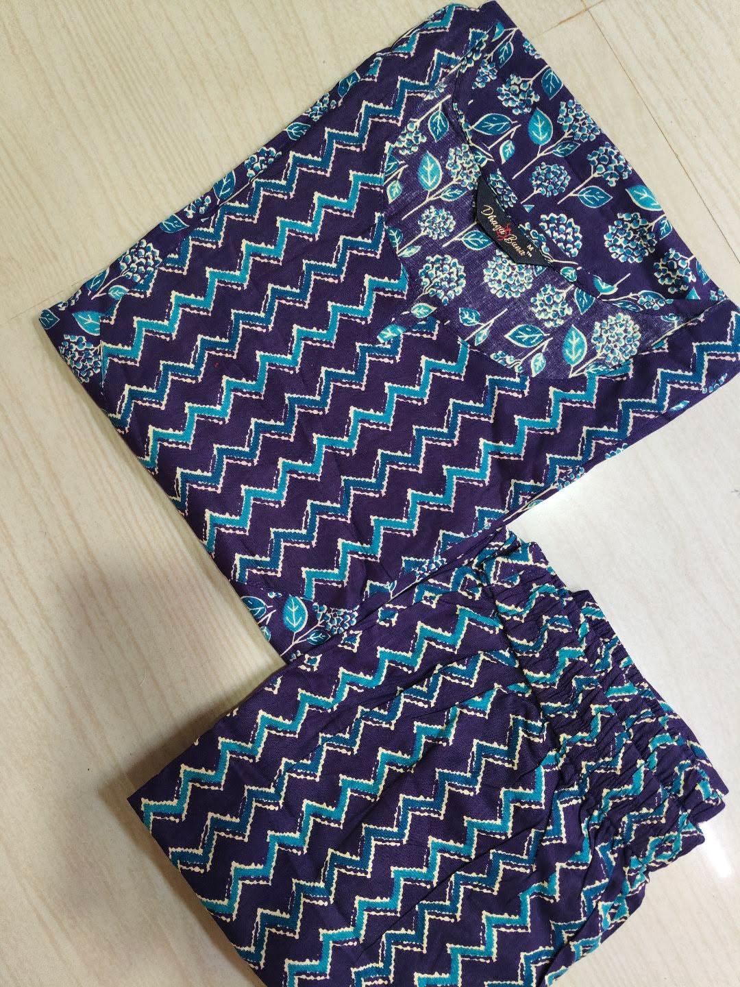 V neck Kurthi with Pant  ALN69