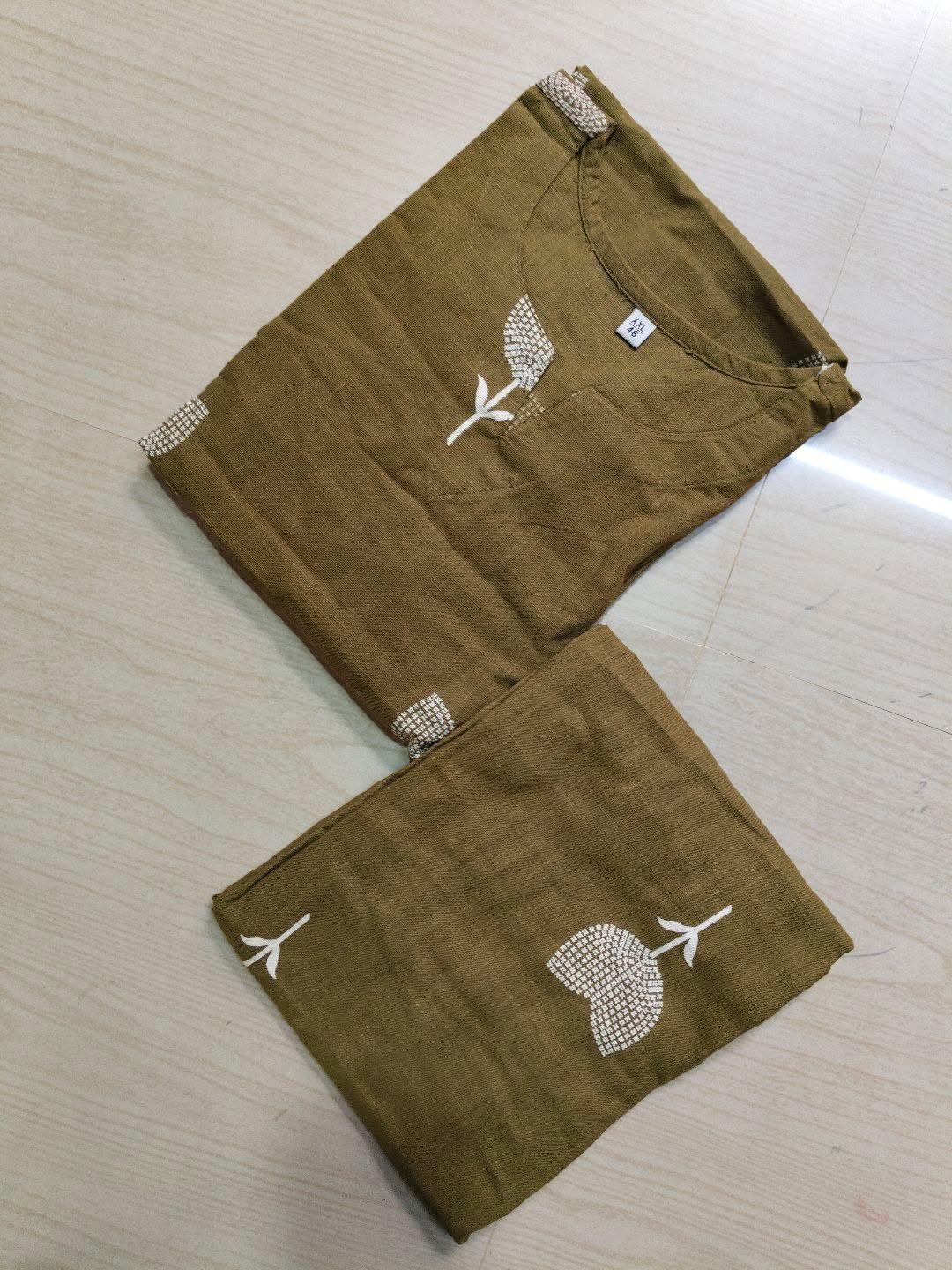 A  Line Cotton Kurti  AL69