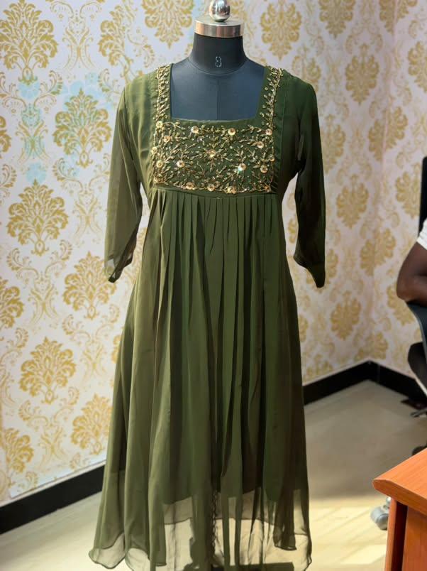 Georgette Floral Frock GFF69