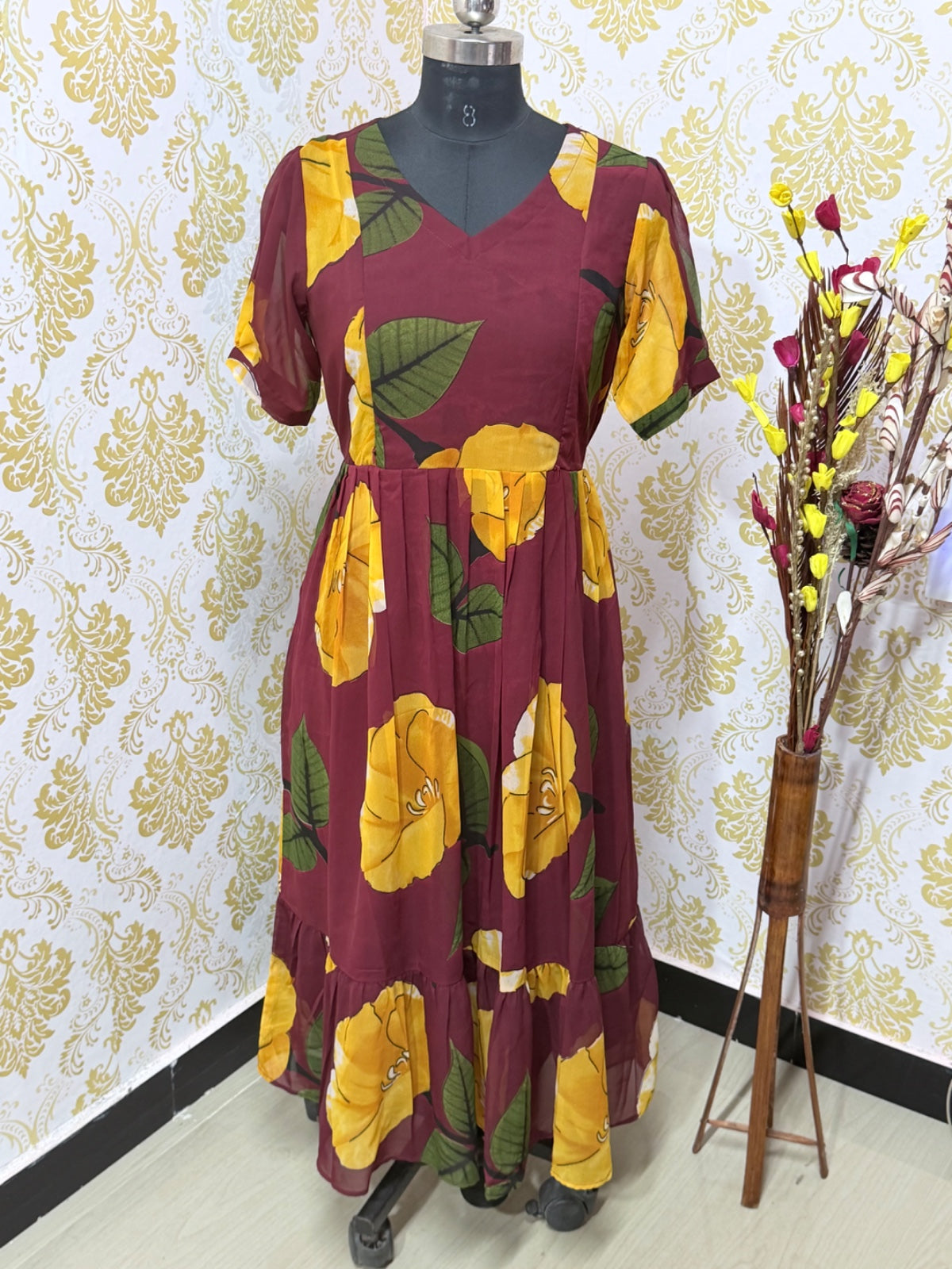 Georgette Feeding Frock GEF06