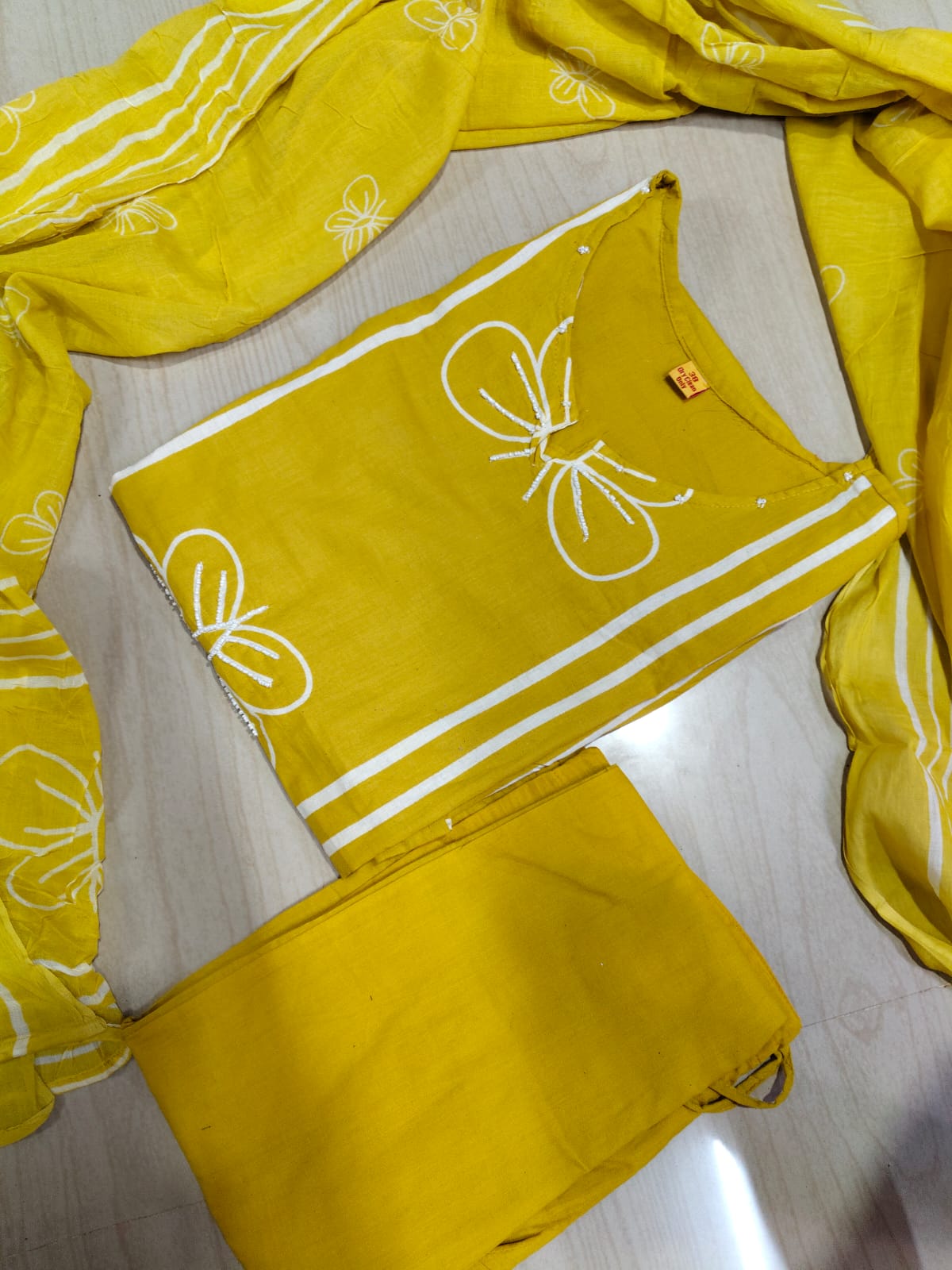 Budgeted Cotton 3 Piece Set - BC106