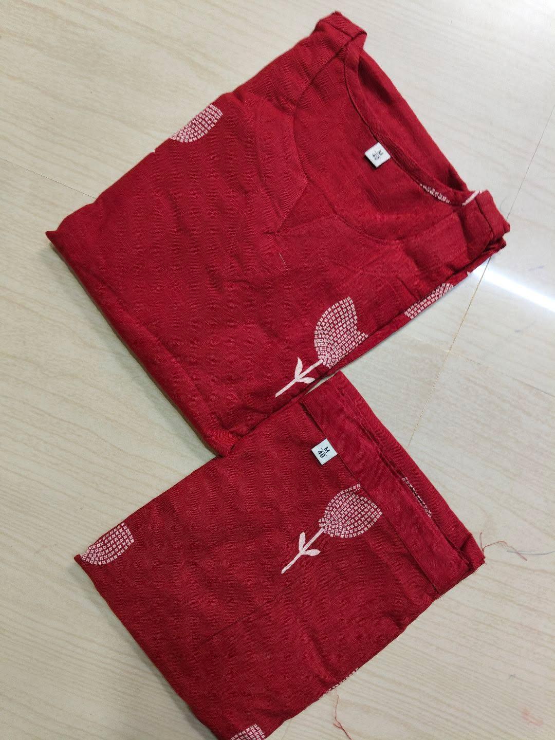 A  Line Cotton Kurti  AL70