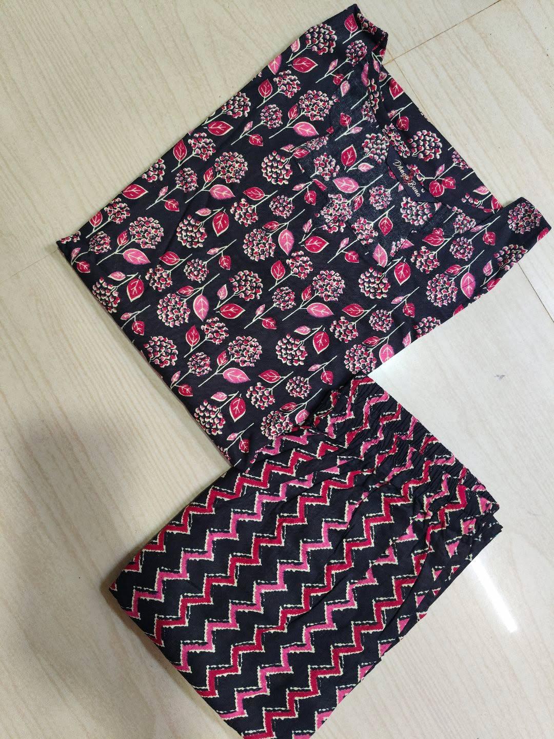 V neck Kurthi with Pant  ALN71
