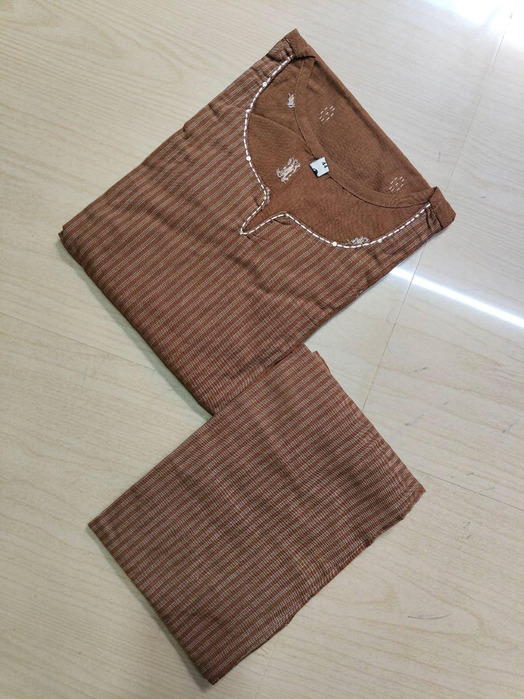 A  Line Cotton Kurti  AL73