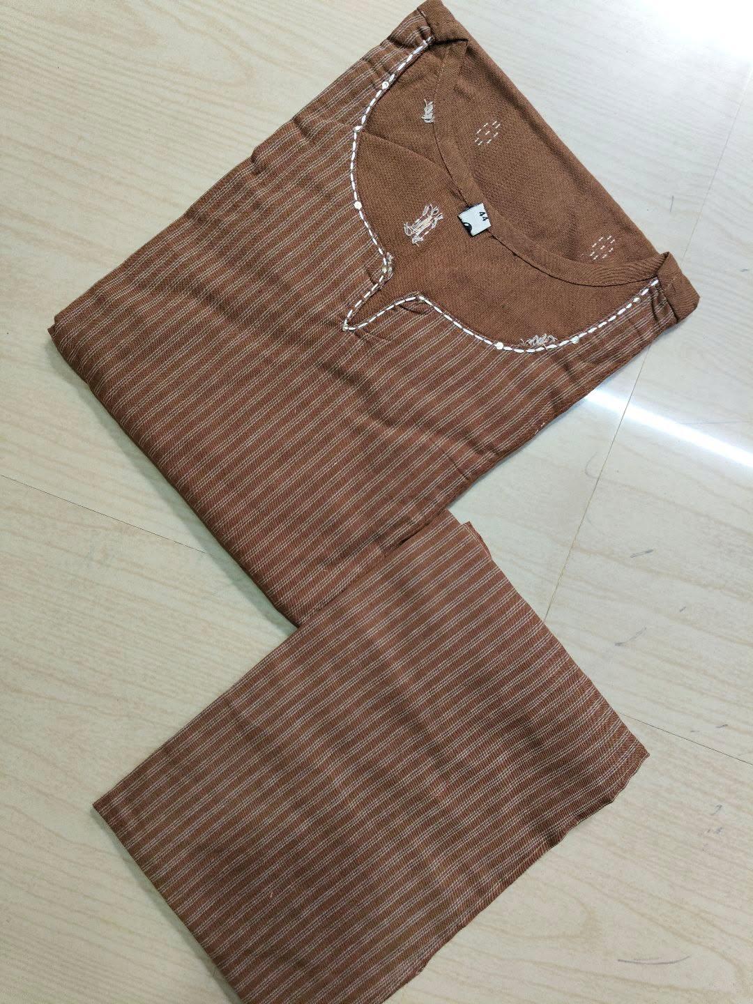 A  Line Cotton Kurti  AL73