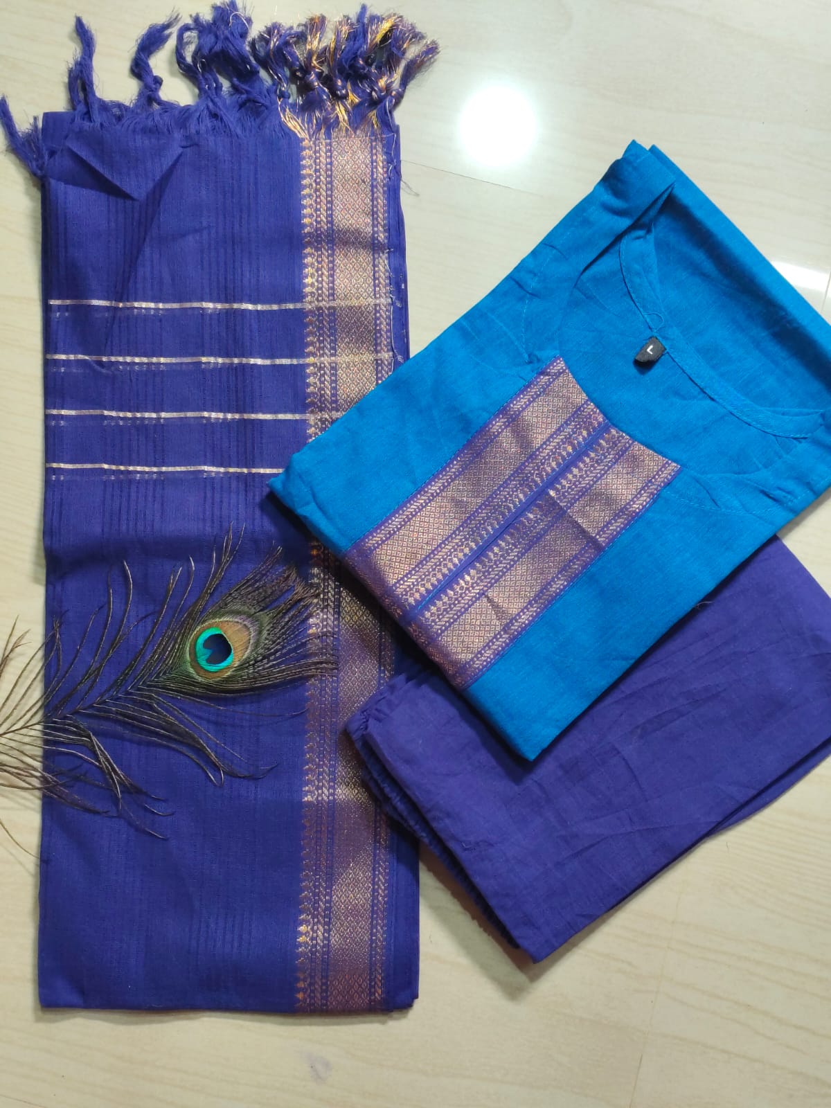 Petals Dupatta Sets  FDS174