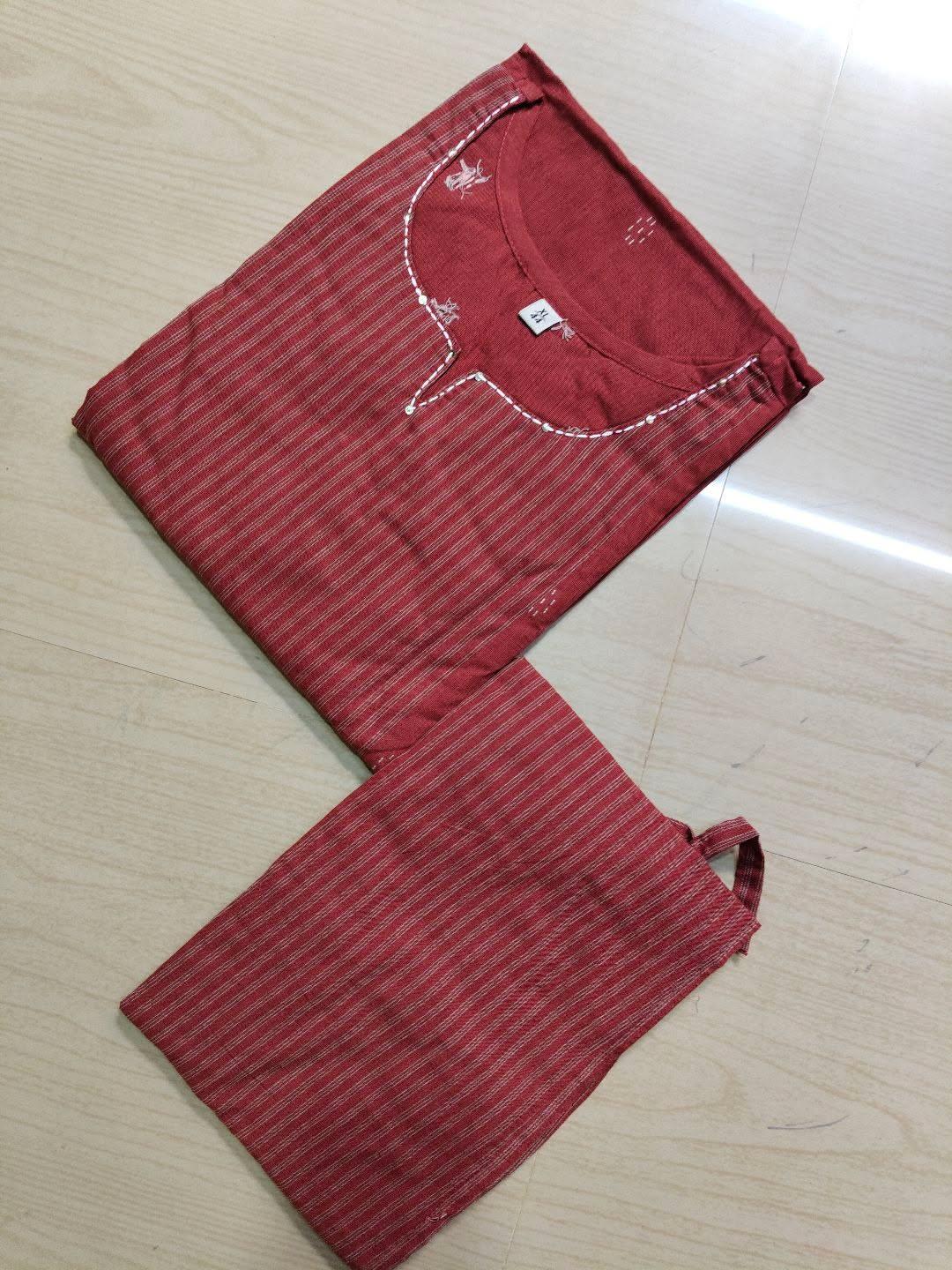 A  Line Cotton Kurti  AL75