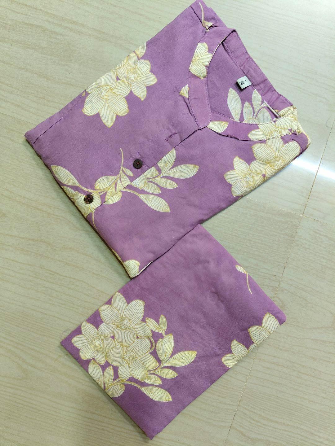 A  Line Cotton Kurti  AL76