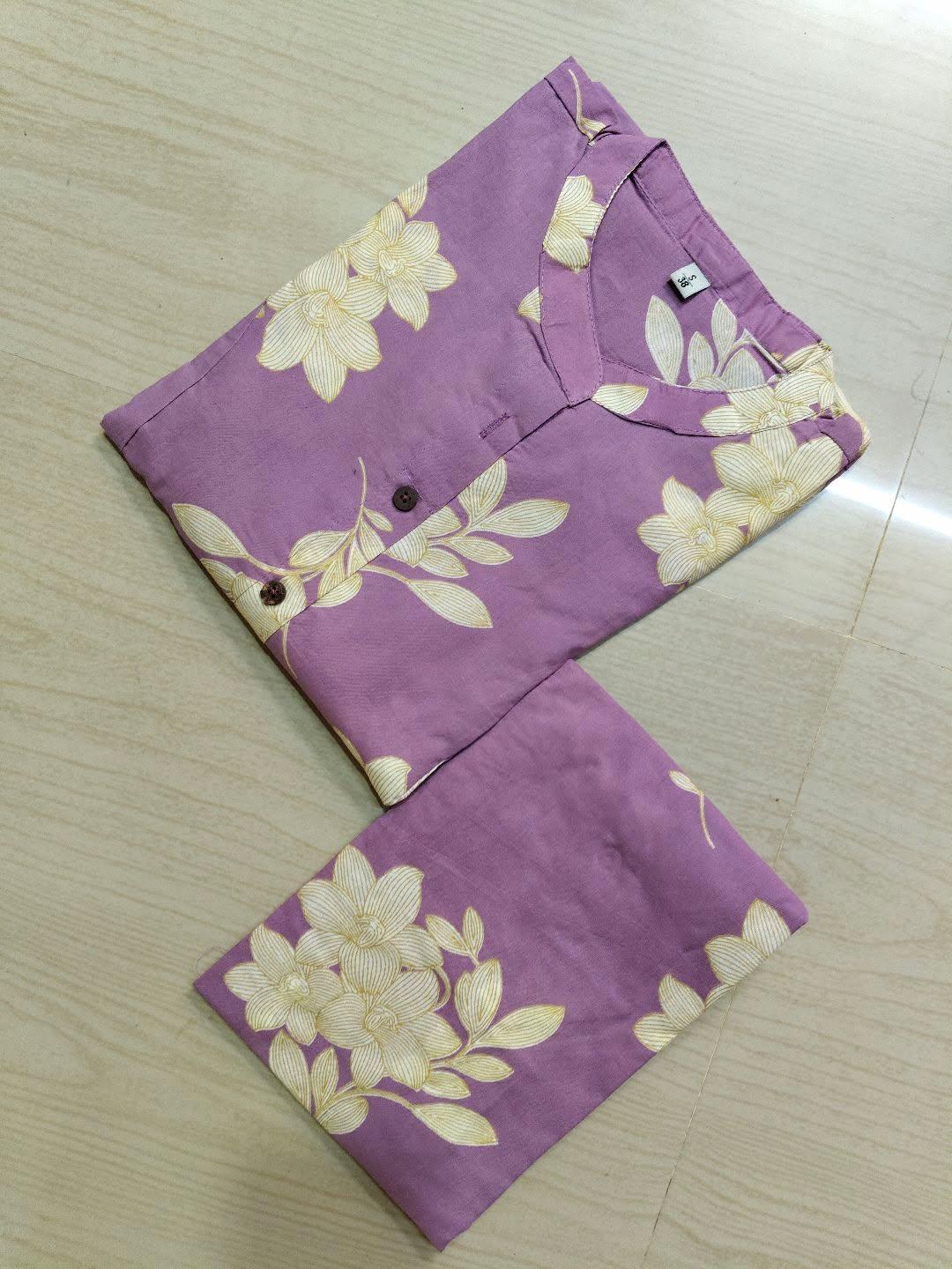 A  Line Cotton Kurti  AL76