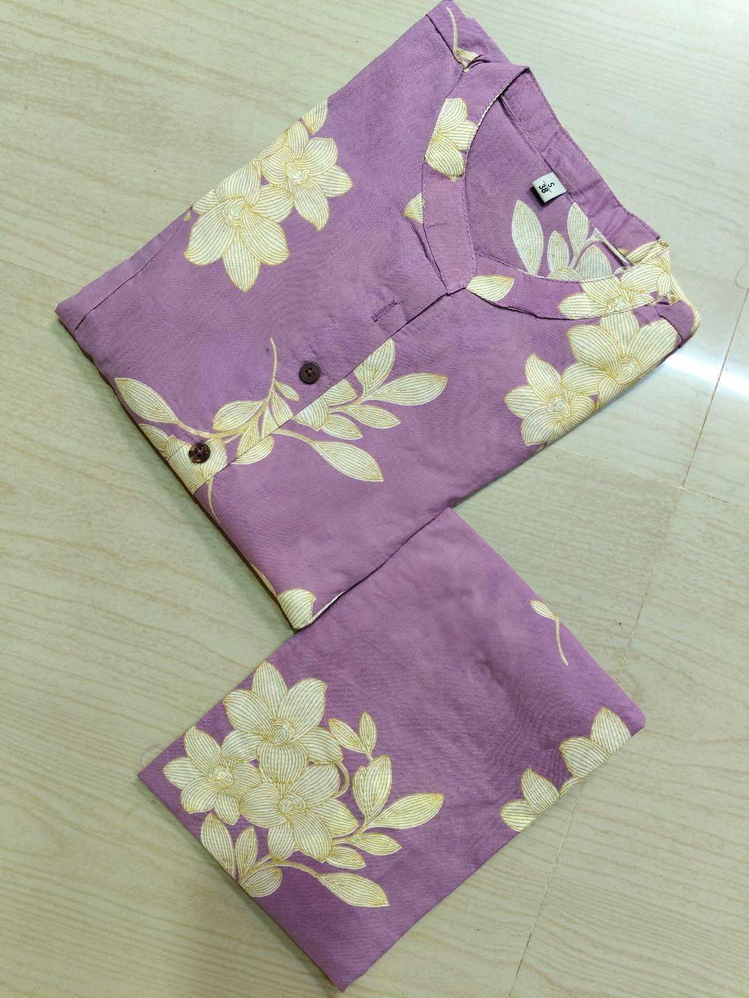 A  Line Cotton Kurti  AL76