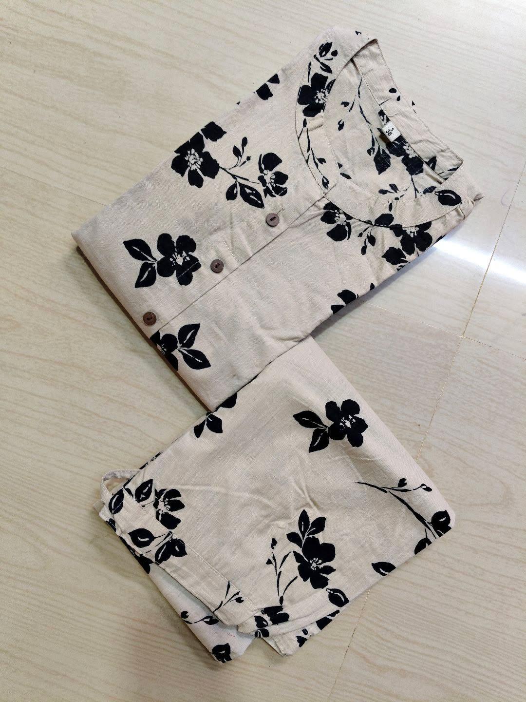 A  Line Cotton Kurti  AL77