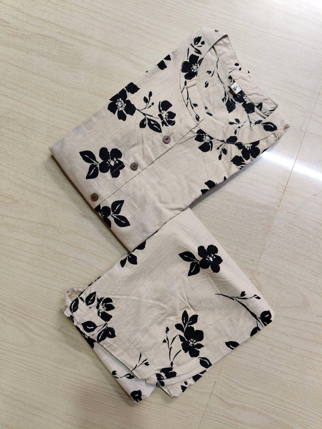 A  Line Cotton Kurti  AL77