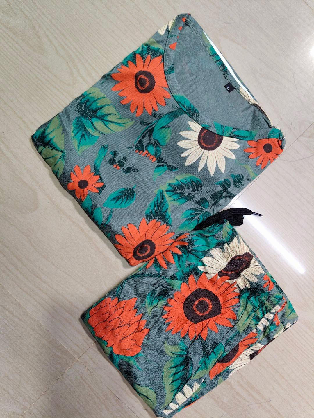 Peplum Co ords (Night suits) - NS07