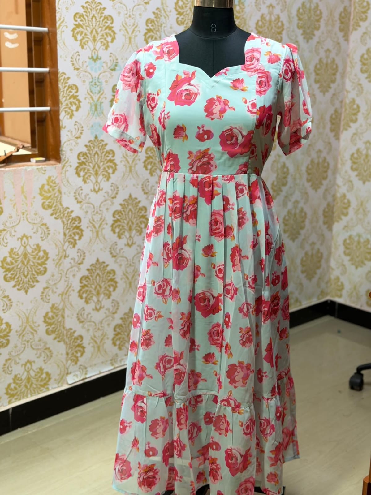 Georgette Feeding Frock FF07