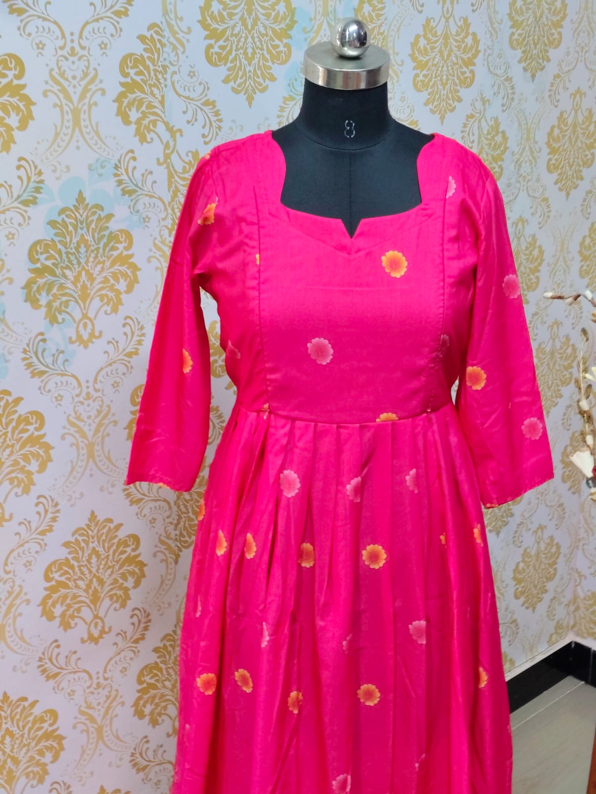 Muslin Feeding Frock  IFF80
