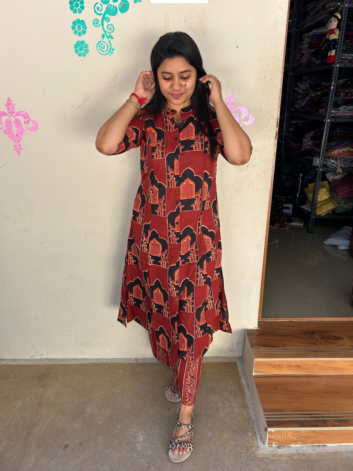 A-Line Cotton Kurti  AL83