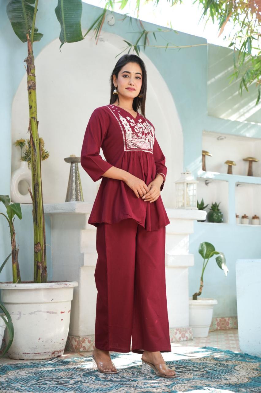 Cotton Co-ord Sets ( night suits )  NSC84
