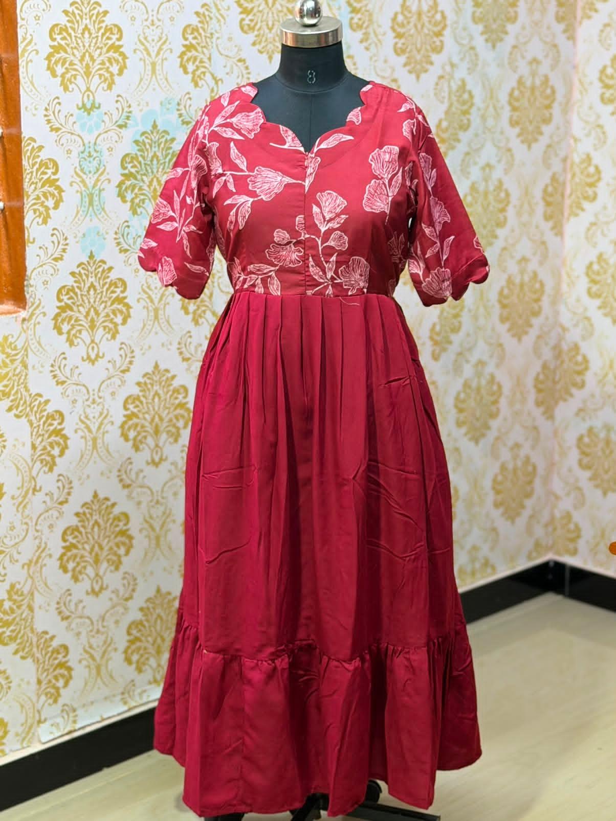 Muslin Feeding Frock GEF08