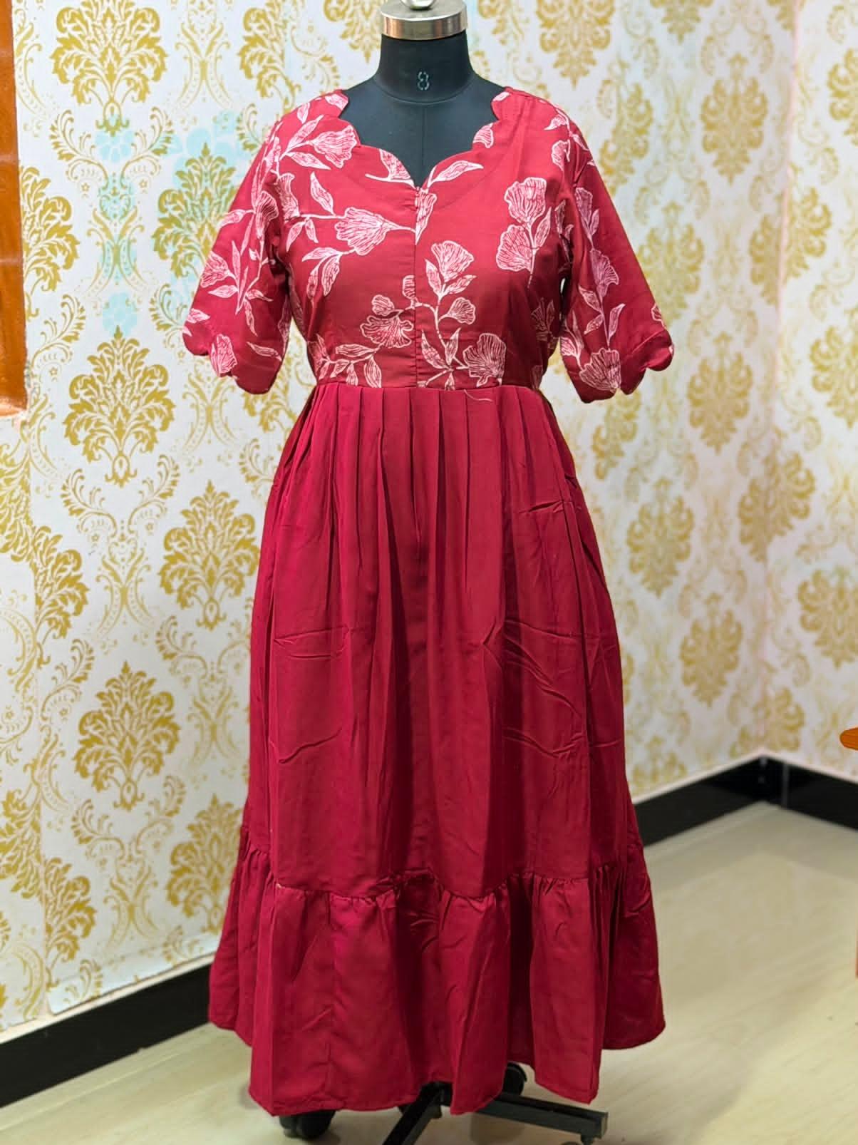 Muslin Feeding Frock GEF08