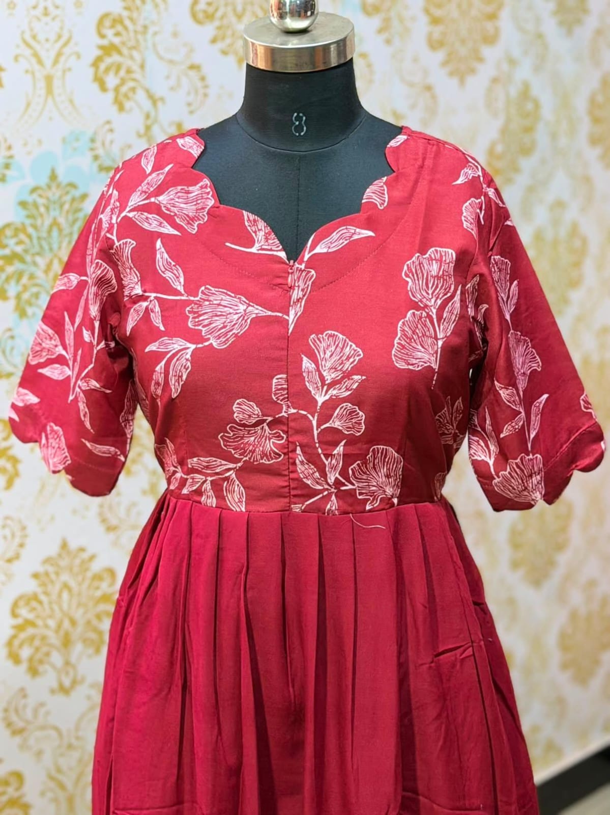 Muslin Feeding Frock GEF08