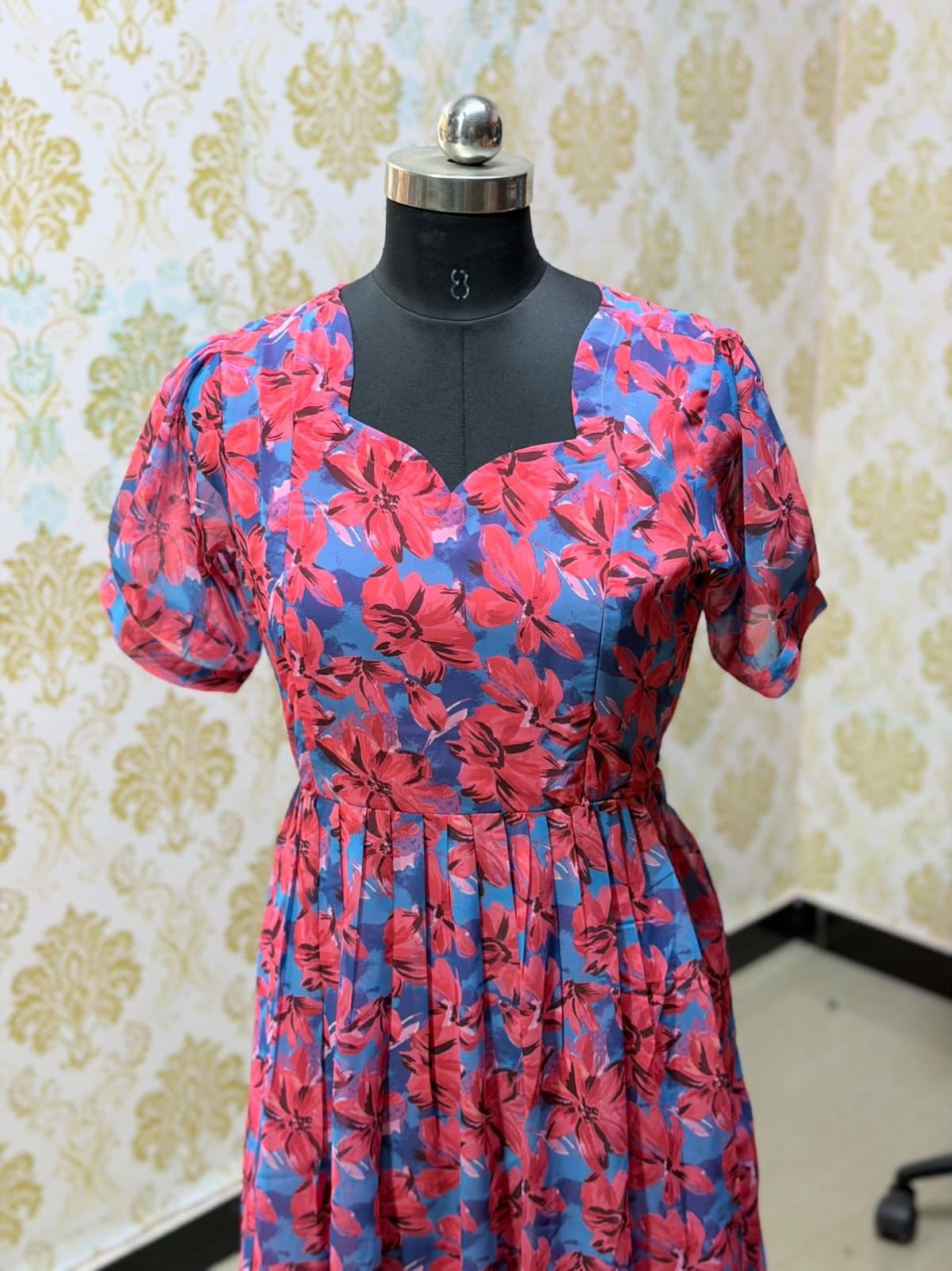 Georgette Feeding Frock FF08