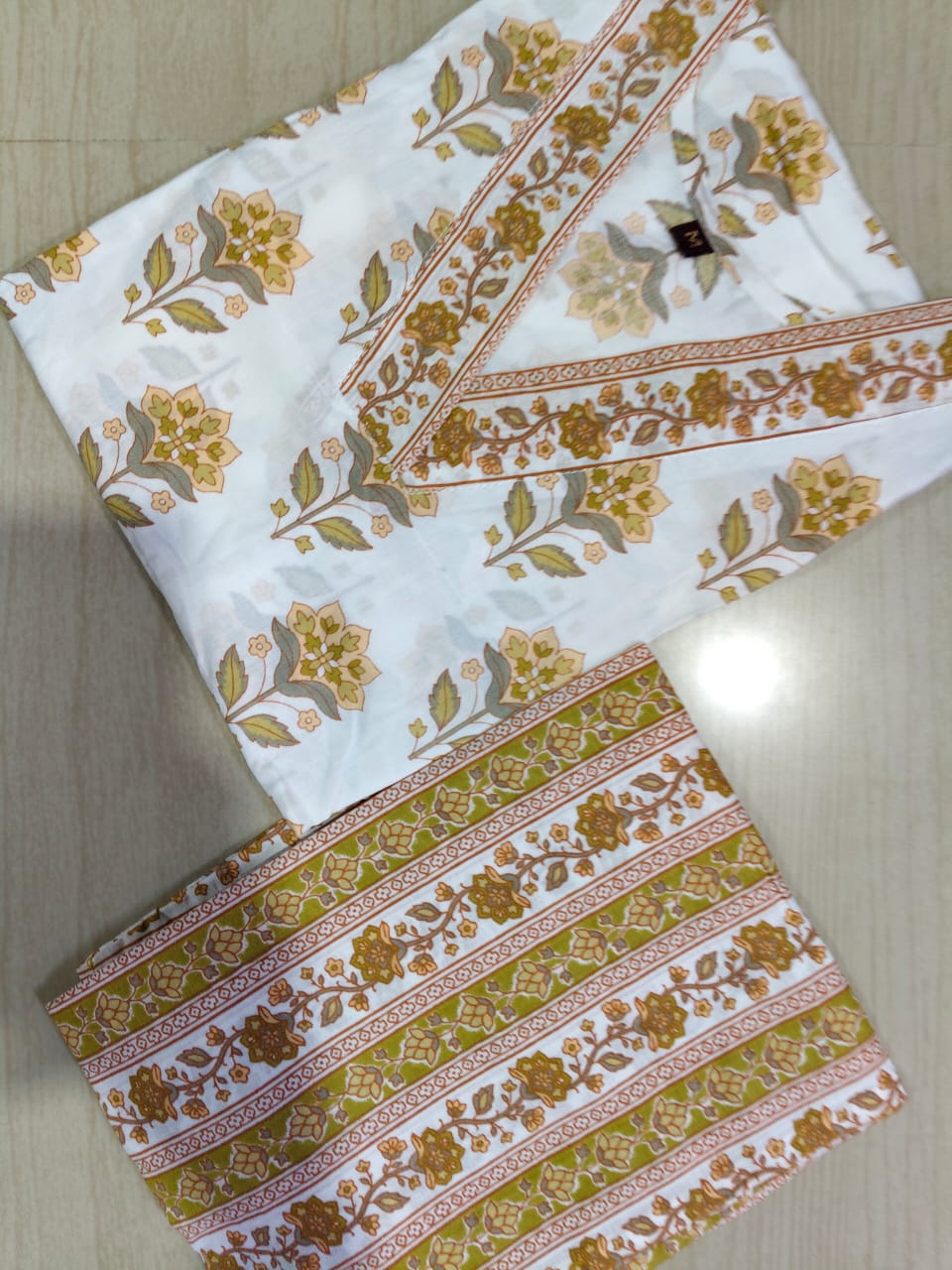 V neck Kurthi with Pant  ALN90